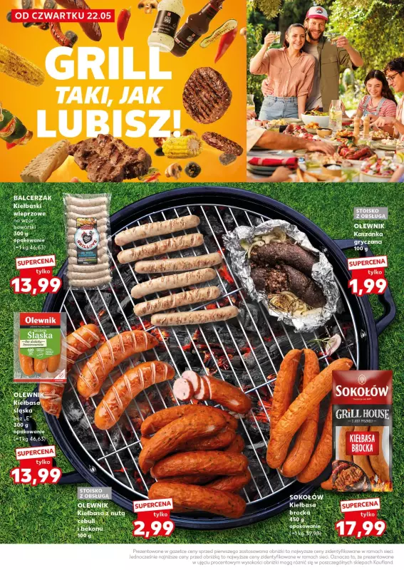 Kaufland - gazetka promocyjna Oferta Kaufland - Grill taki, jak lubisz! od czwartku 22.05 do środy 28.05 - strona 4