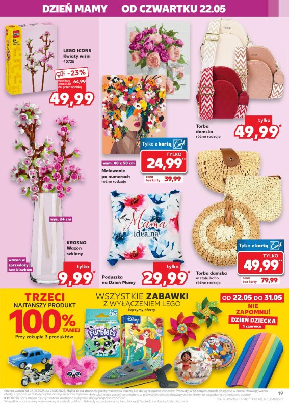Kaufland - gazetka promocyjna Oferta Kaufland od czwartku 22.05 do środy 28.05 - strona 19