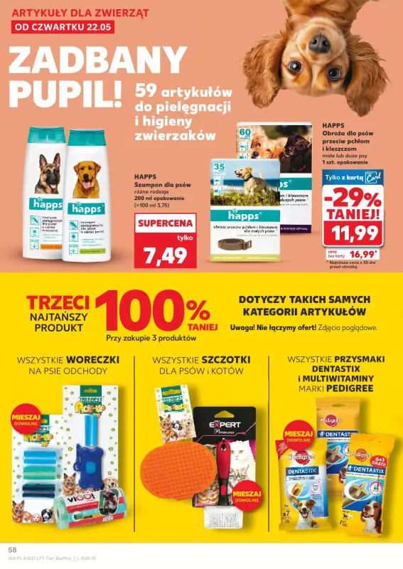 Kaufland - gazetka promocyjna Oferta Kaufland od czwartku 22.05 do środy 28.05 - strona 58