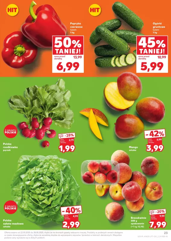 Kaufland - gazetka promocyjna Oferta Kaufland od czwartku 22.05 do środy 28.05 - strona 23