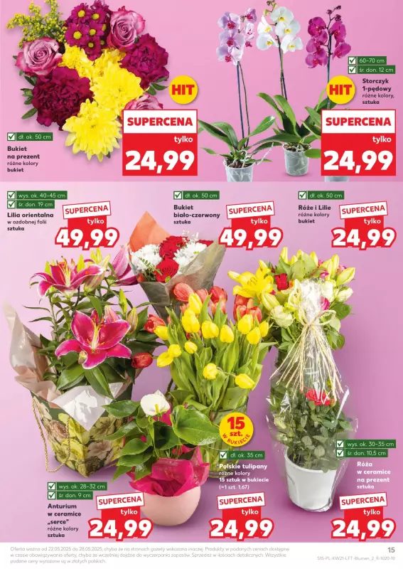 Kaufland - gazetka promocyjna Oferta Kaufland od czwartku 22.05 do środy 28.05 - strona 15