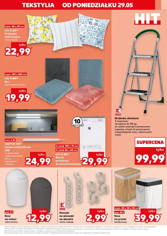 Kaufland - gazetka promocyjna Oferta Kaufland - Non Food od czwartku 29.05 do środy 04.06 - strona 15