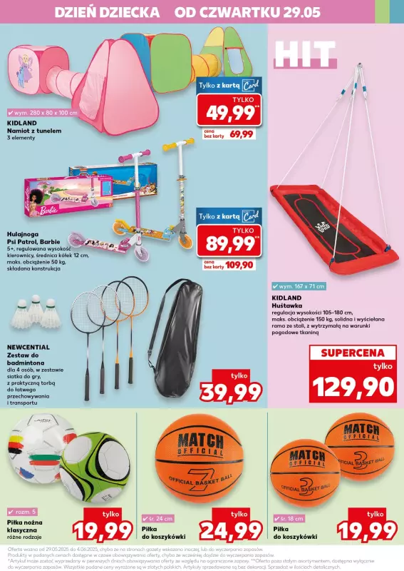 Kaufland - gazetka promocyjna Oferta Kaufland - Non Food od czwartku 29.05 do środy 04.06 - strona 29