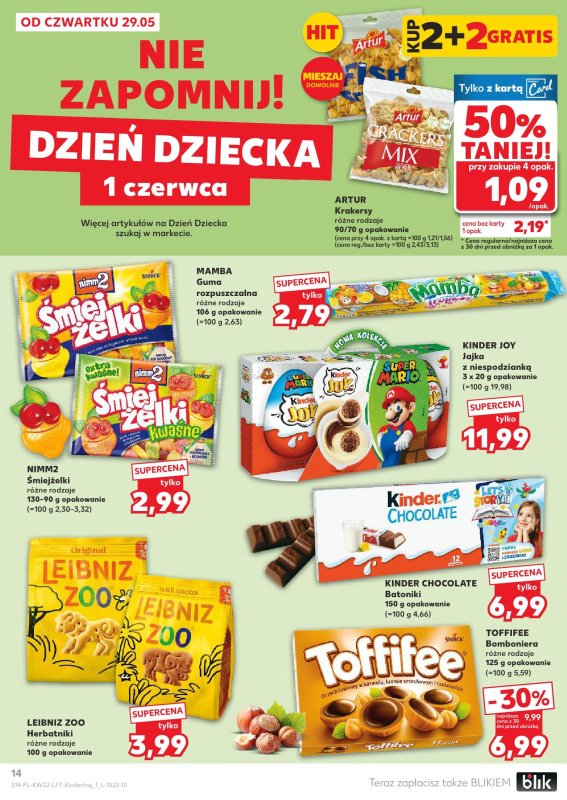 Kaufland - gazetka promocyjna Oferta Kaufland od czwartku 29.05 do środy 04.06 - strona 14