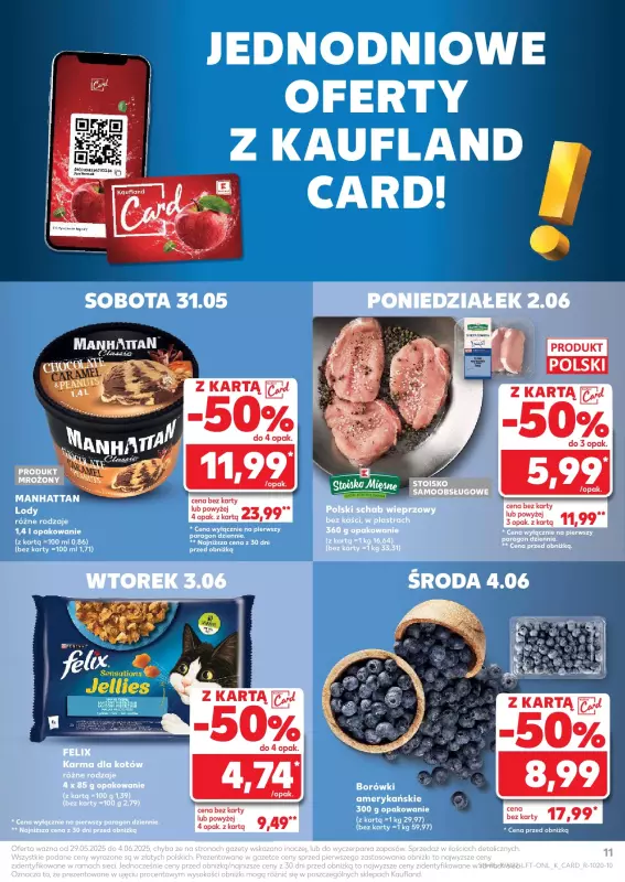 Kaufland - gazetka promocyjna Oferta Kaufland od czwartku 29.05 do środy 04.06 - strona 11