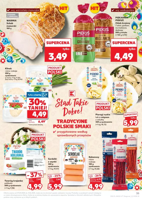 Kaufland - gazetka promocyjna Oferta Kaufland od czwartku 29.05 do środy 04.06 - strona 35