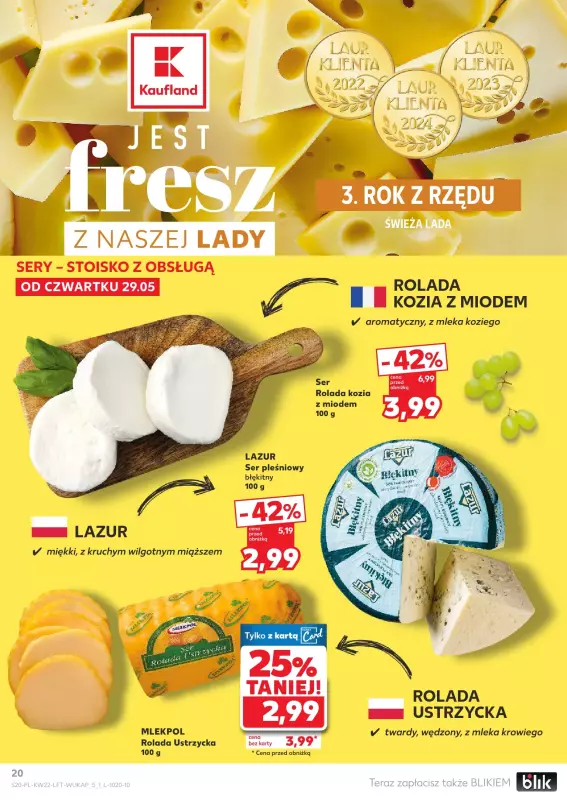 Kaufland - gazetka promocyjna Oferta Kaufland od czwartku 29.05 do środy 04.06 - strona 20