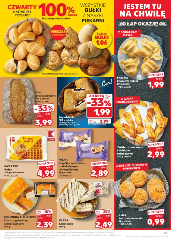 Kaufland - gazetka promocyjna Oferta Kaufland od czwartku 29.05 do środy 04.06 - strona 27