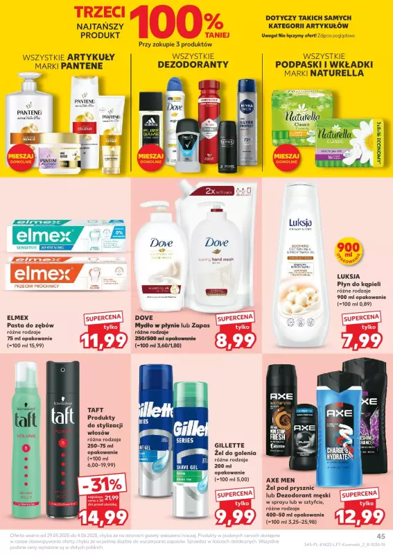 Kaufland - gazetka promocyjna Oferta Kaufland od czwartku 29.05 do środy 04.06 - strona 45
