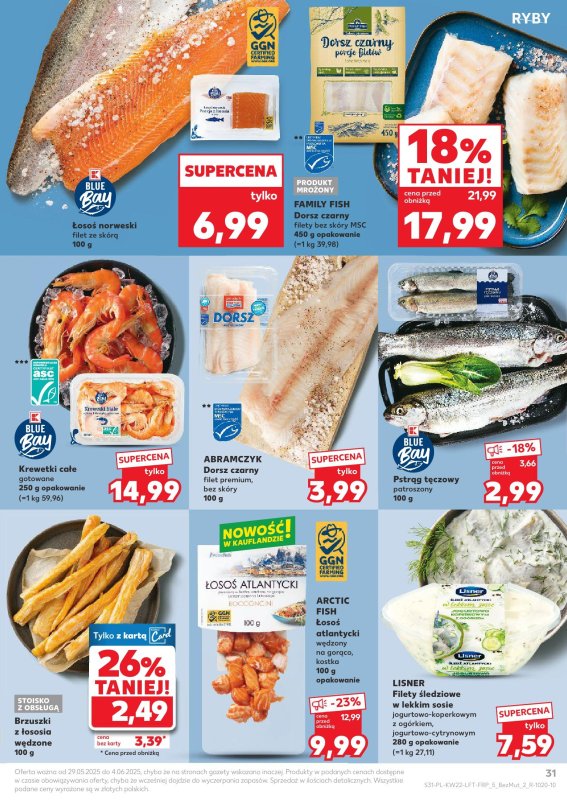 Kaufland - gazetka promocyjna Oferta Kaufland od czwartku 29.05 do środy 04.06 - strona 31