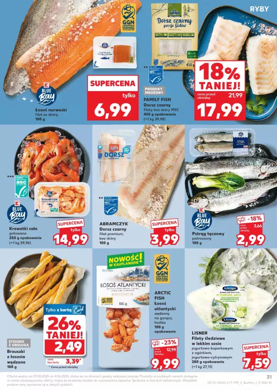 Kaufland - gazetka promocyjna Oferta Kaufland od czwartku 29.05 do środy 04.06 - strona 31