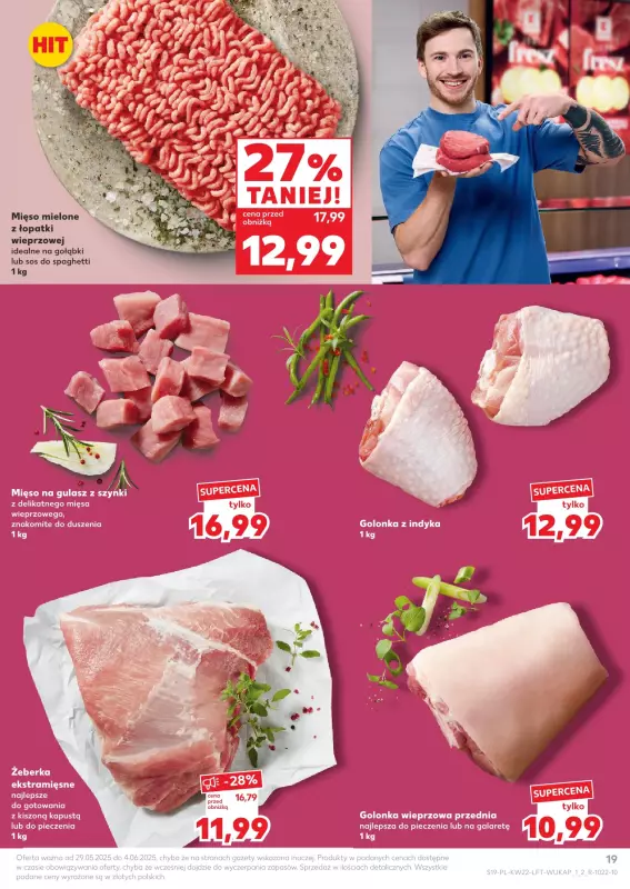 Kaufland - gazetka promocyjna Oferta Kaufland od czwartku 29.05 do środy 04.06 - strona 19