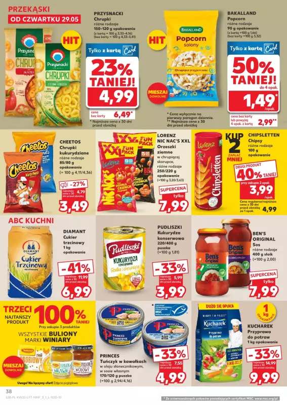 Kaufland - gazetka promocyjna Oferta Kaufland od czwartku 29.05 do środy 04.06 - strona 38