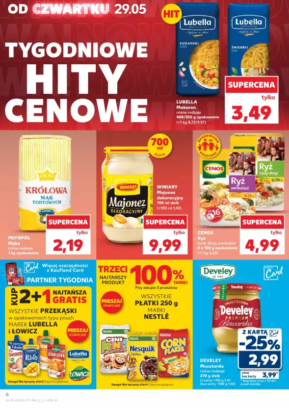 Kaufland - gazetka promocyjna Oferta Kaufland od czwartku 29.05 do środy 04.06 - strona 6