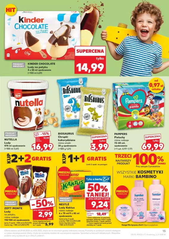 Kaufland - gazetka promocyjna Oferta Kaufland od czwartku 29.05 do środy 04.06 - strona 15