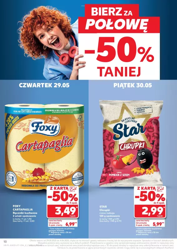 Kaufland - gazetka promocyjna Oferta Kaufland od czwartku 29.05 do środy 04.06 - strona 10