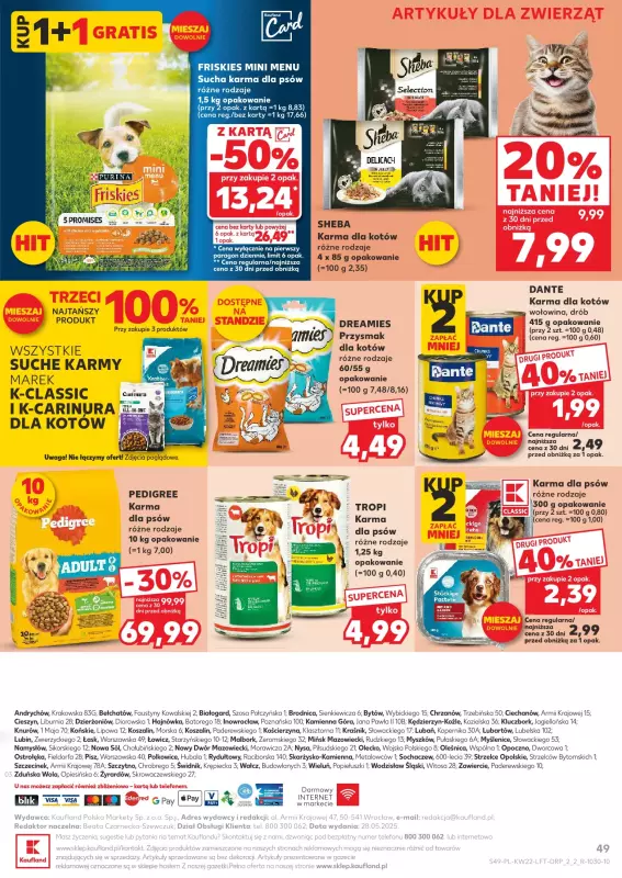 Kaufland - gazetka promocyjna Oferta Kaufland od czwartku 29.05 do środy 04.06 - strona 49