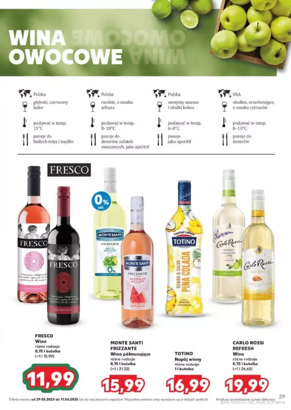Kaufland - gazetka promocyjna Barek Kauflandu do 艣rody 11.06 - strona 29 Kaufland - gazetka promocyjna Barek Kauflandu do 艣rody 11.06 - strona 29