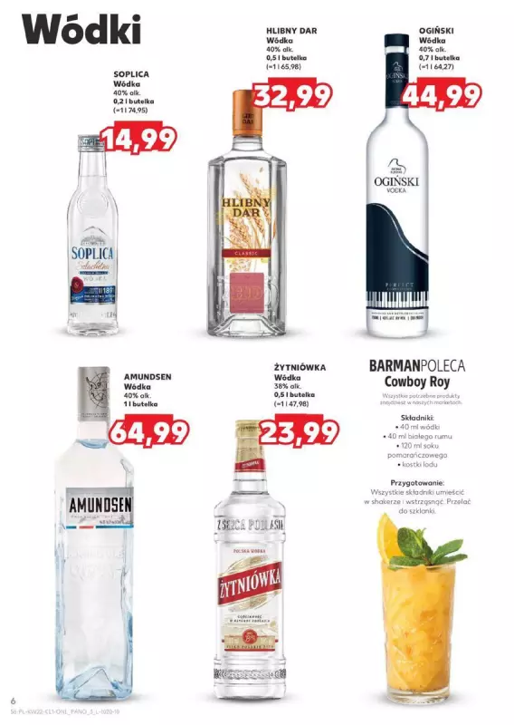 Kaufland - gazetka promocyjna Barek Kauflandu do 艣rody 11.06 - strona 6 Kaufland - gazetka promocyjna Barek Kauflandu do 艣rody 11.06 - strona 6