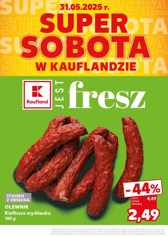 Kaufland - gazetka promocyjna Oferta Kaufland - SUPER SOBOTA od soboty 31.05 do soboty 31.05 - strona 2