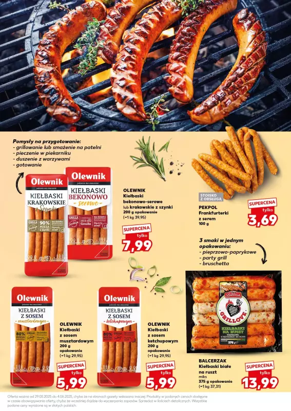 Kaufland - gazetka promocyjna Oferta Kaufland - Grill taki, jak lubisz! od czwartku 29.05 do środy 04.06 - strona 5
