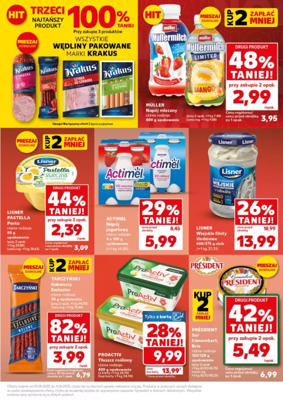 Kaufland - gazetka promocyjna Mocny Start od poniedziałku 02.06 do środy 04.06 - strona 5