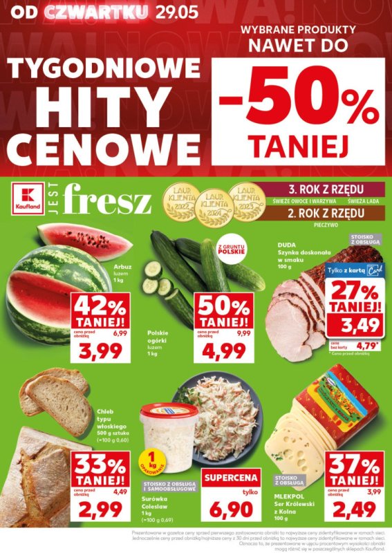 Kaufland - gazetka promocyjna Mocny Start od poniedziałku 02.06 do środy 04.06 - strona 4