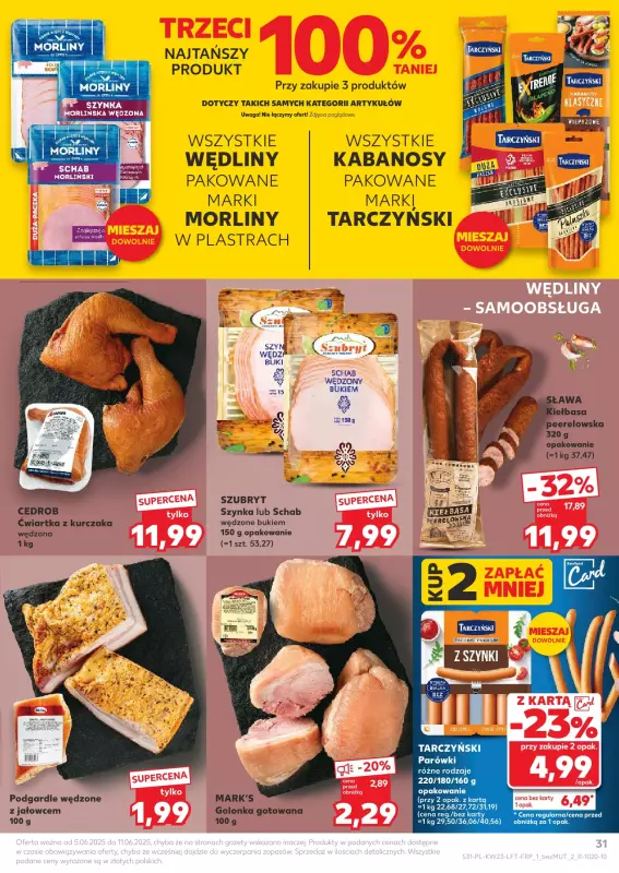 Kaufland - gazetka promocyjna Oferta Kaufland  do środy 11.06 - strona 31