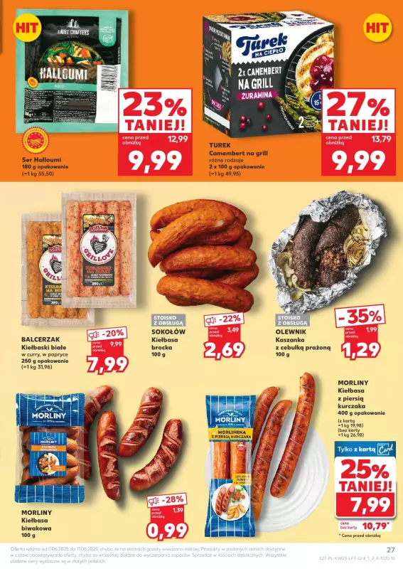 Kaufland - gazetka promocyjna Oferta Kaufland  do środy 11.06 - strona 27