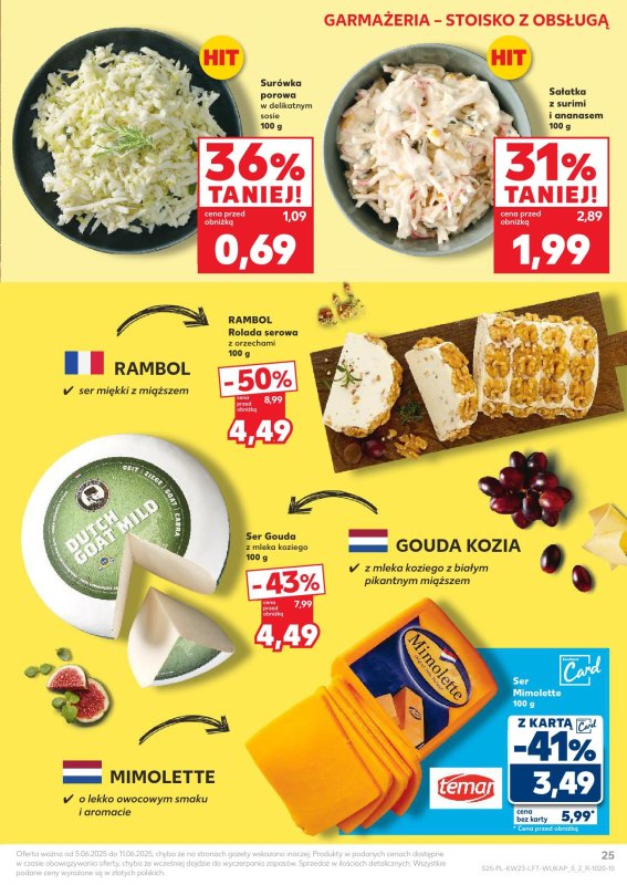 Kaufland - gazetka promocyjna Oferta Kaufland  do środy 11.06 - strona 25