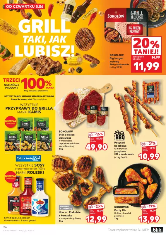 Kaufland - gazetka promocyjna Oferta Kaufland  do środy 11.06 - strona 26