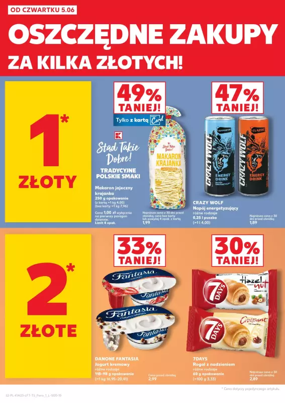Kaufland - gazetka promocyjna Oferta Kaufland  do środy 11.06 - strona 2