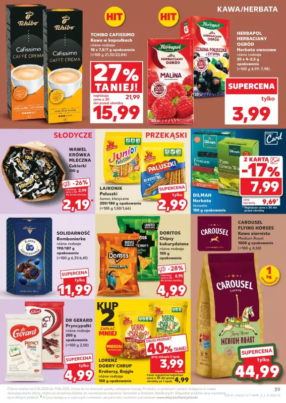 Kaufland - gazetka promocyjna Oferta Kaufland  do środy 11.06 - strona 39