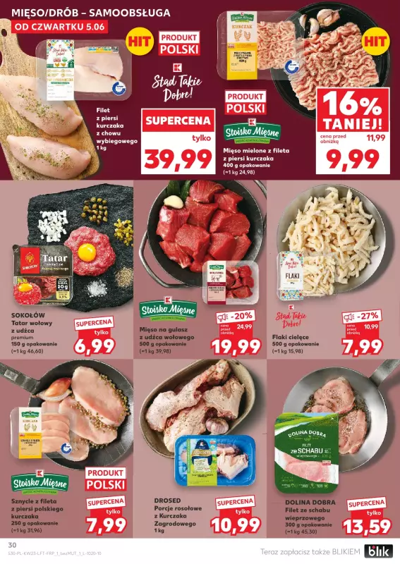 Kaufland - gazetka promocyjna Oferta Kaufland  do środy 11.06 - strona 30