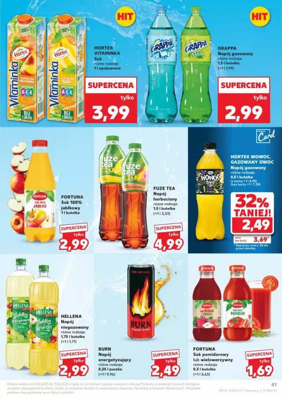 Kaufland - gazetka promocyjna Oferta Kaufland  do środy 11.06 - strona 41