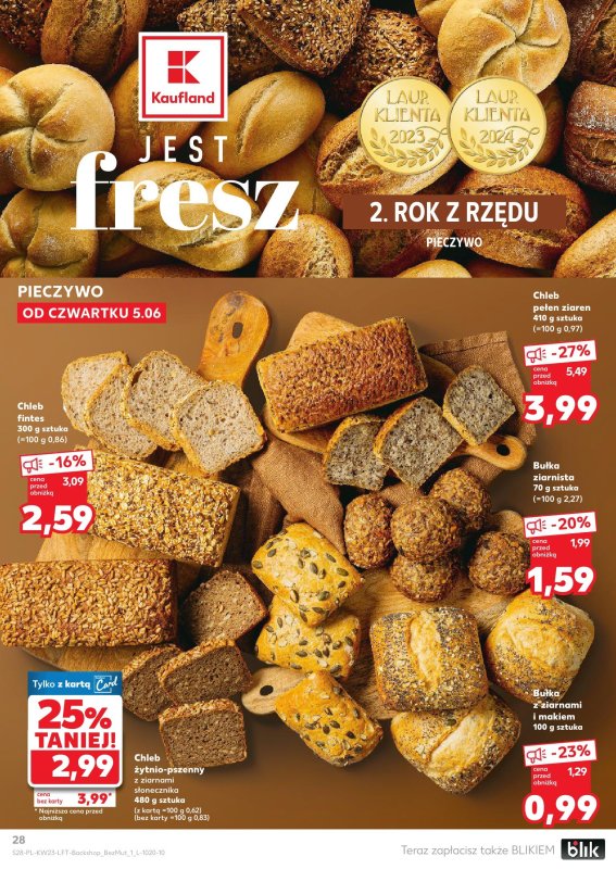 Kaufland - gazetka promocyjna Oferta Kaufland  do środy 11.06 - strona 28