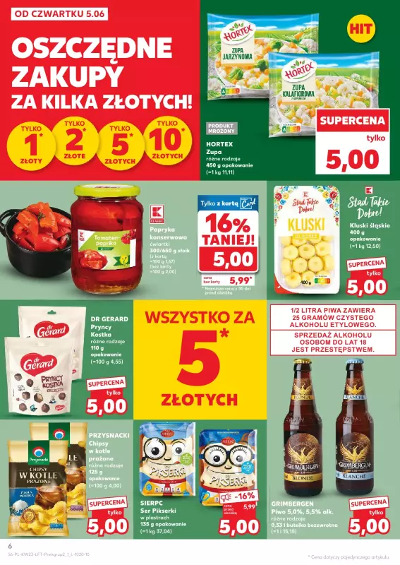 Kaufland - gazetka promocyjna Oferta Kaufland  do środy 11.06 - strona 6