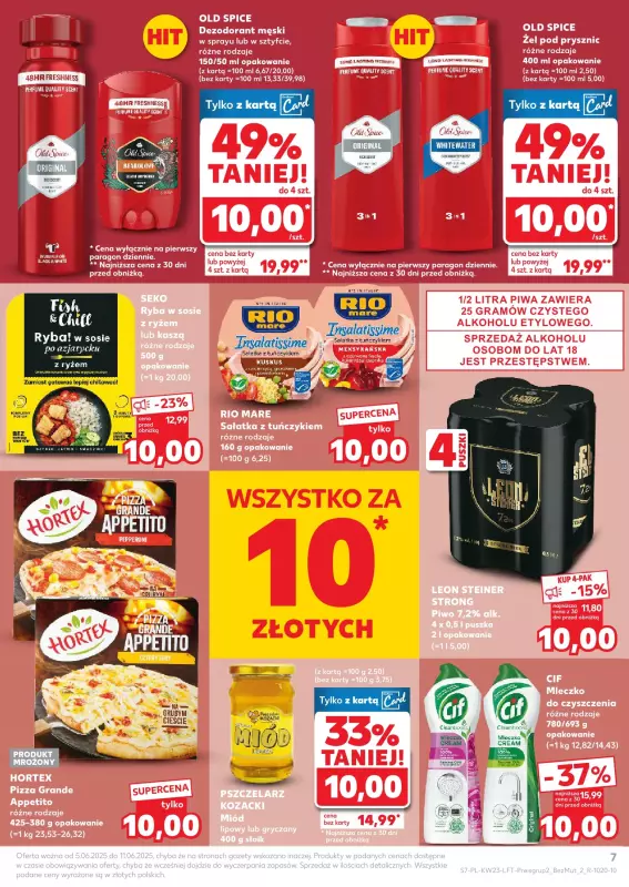 Kaufland - gazetka promocyjna Oferta Kaufland  do środy 11.06 - strona 7