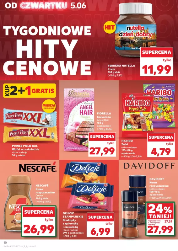 Kaufland - gazetka promocyjna Oferta Kaufland  do środy 11.06 - strona 10