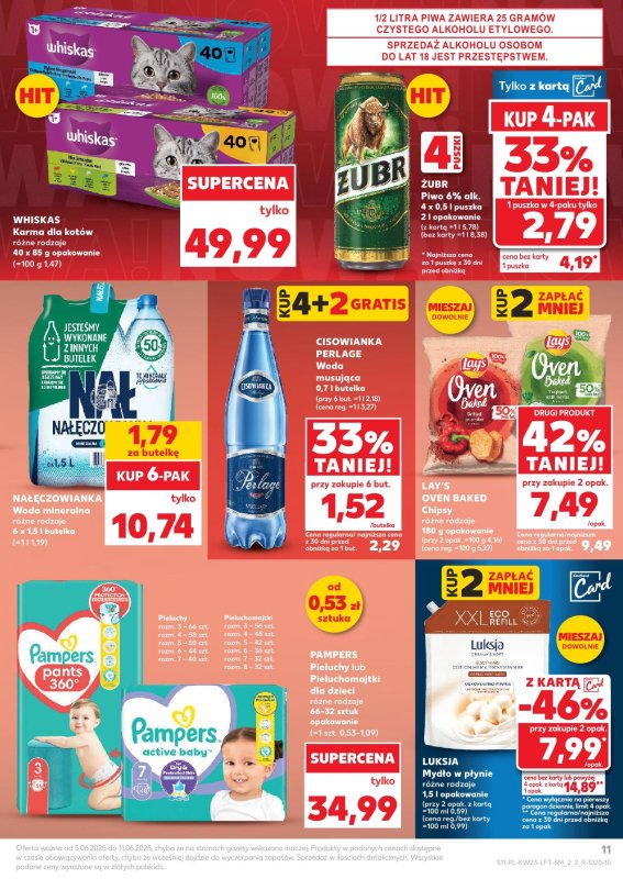 Kaufland - gazetka promocyjna Oferta Kaufland od czwartku 05.06 do środy 11.06 - strona 11