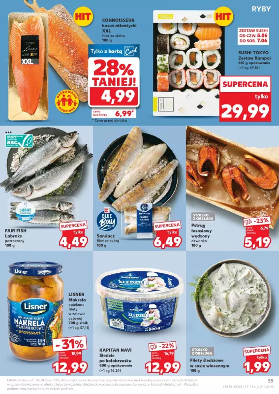 Kaufland - gazetka promocyjna Oferta Kaufland od czwartku 05.06 do środy 11.06 - strona 35