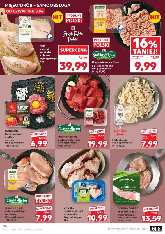 Kaufland - gazetka promocyjna Oferta Kaufland od czwartku 05.06 do środy 11.06 - strona 30