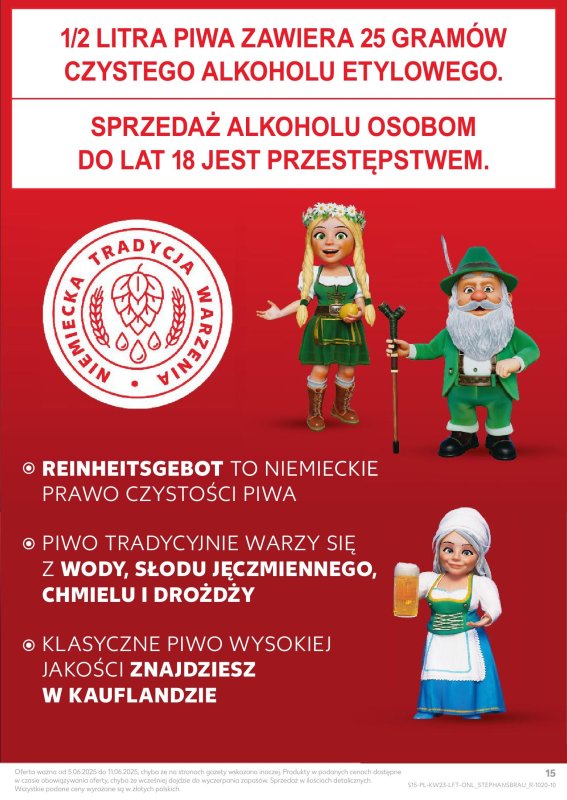 Kaufland - gazetka promocyjna Oferta Kaufland od czwartku 05.06 do środy 11.06 - strona 15