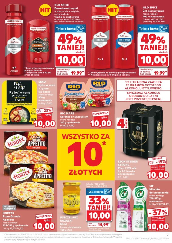 Kaufland - gazetka promocyjna Oferta Kaufland od czwartku 05.06 do środy 11.06 - strona 7
