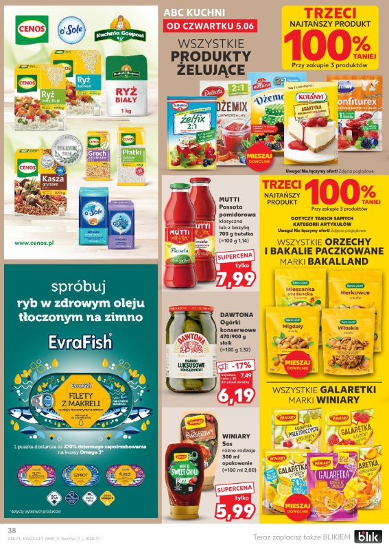 Kaufland - gazetka promocyjna Oferta Kaufland od czwartku 05.06 do środy 11.06 - strona 38