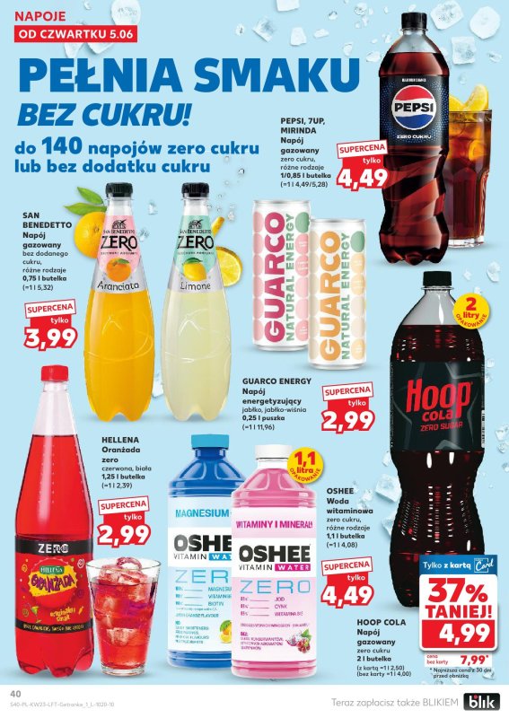 Kaufland - gazetka promocyjna Oferta Kaufland od czwartku 05.06 do środy 11.06 - strona 40