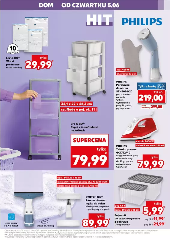 Kaufland - gazetka promocyjna Oferta Kaufland - Non Food od czwartku 05.06 do środy 11.06 - strona 7