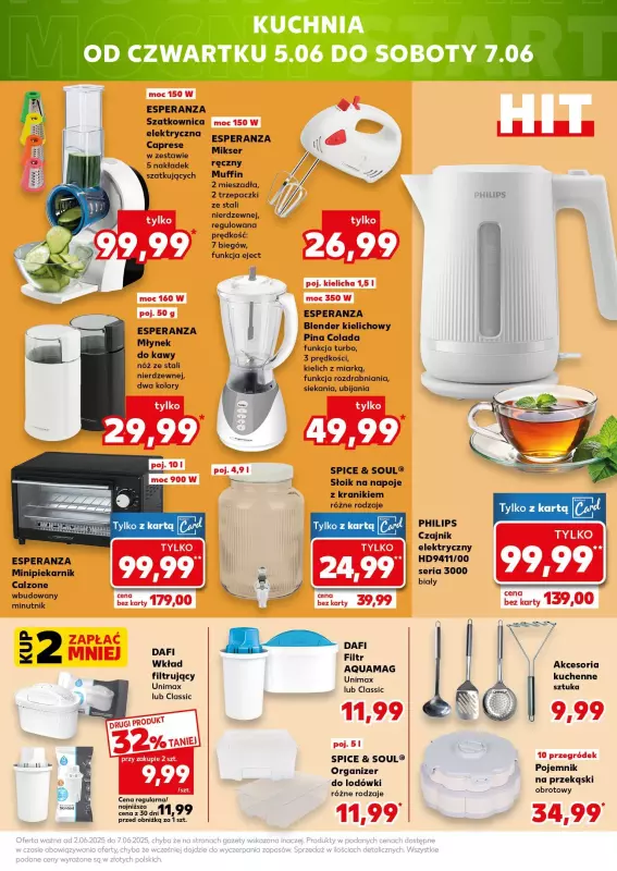 Kaufland - gazetka promocyjna Oferta Kaufland - Non Food od czwartku 05.06 do środy 11.06 - strona 13