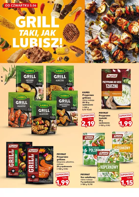 Kaufland - gazetka promocyjna Oferta Kaufland - Grill taki, jak lubisz! od czwartku 05.06 do środy 11.06 - strona 10