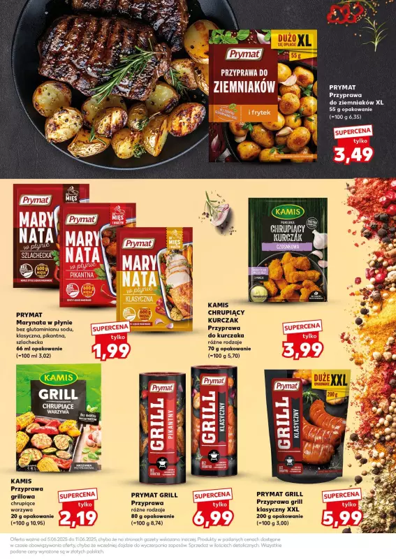 Kaufland - gazetka promocyjna Oferta Kaufland - Grill taki, jak lubisz! od czwartku 05.06 do środy 11.06 - strona 11